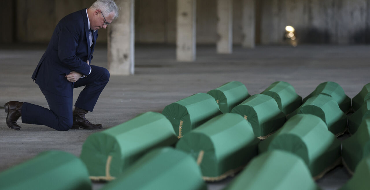 Srebrenica-28.Gedenktag - © Foto: picturedesk.com / AP / Armin Durgut