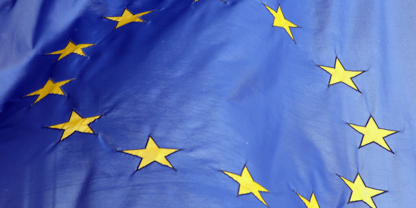 EU-Flagge - © Foto: dpa-Zentralbild