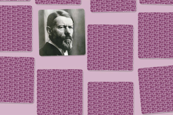 Max Weber Illustration - © Illustration: Rainer Messerklinger