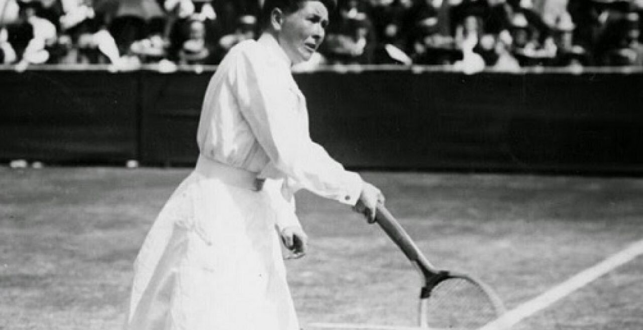 Charlotte Cooper Sterry, Tennis, Sportlerin, Athletin  - © Public Domain via Wikimedia Commons