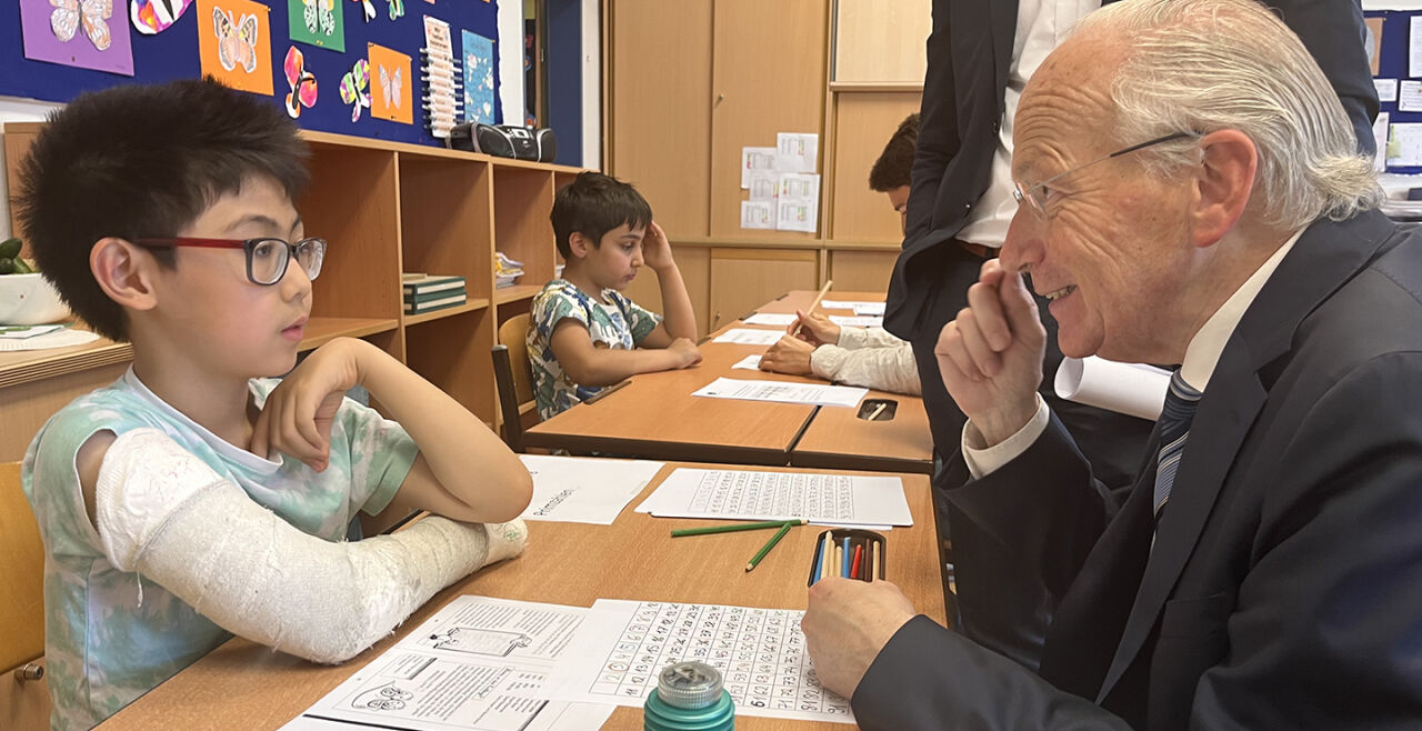 Rudolf Taschner Aufmacher Mathematik Schule - © M. Schwarz