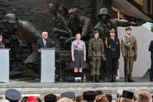 Gedenkfeier Warschauer Aufstand Polen Deutschland Krieg  - © Foto: Getty Images / Omar Marques