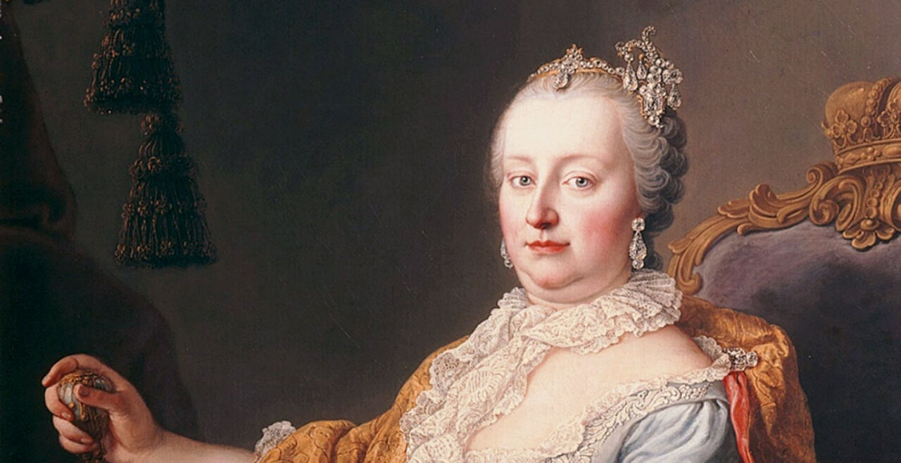 Kaiserin Maria Theresia - © Martin von Meytens, Public Domain via Wikimedia Commons