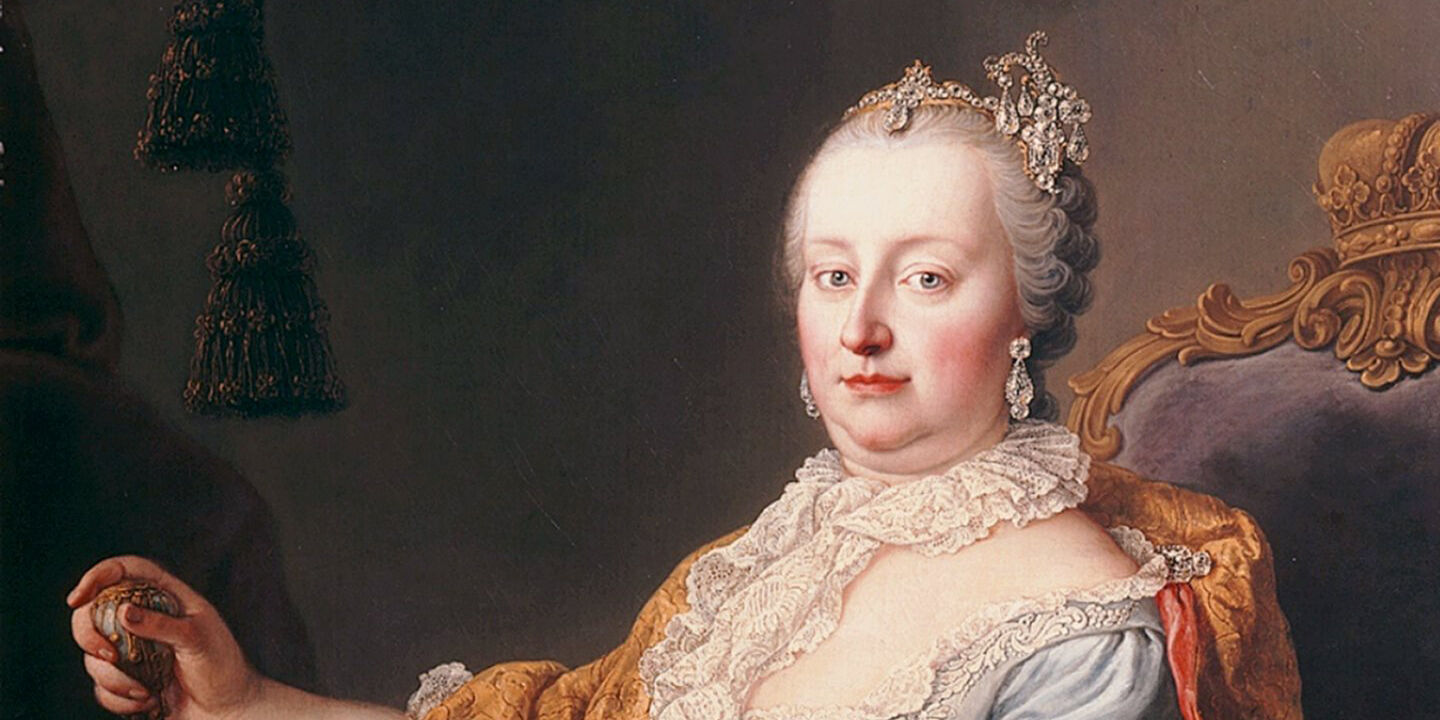 Kaiserin Maria Theresia - © Martin von Meytens, Public Domain via Wikimedia Commons