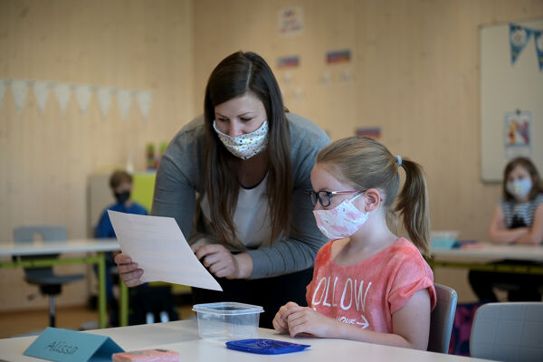 Corona und Schule  - © Foto: picturedesk.com / Herbert P. Oczeret