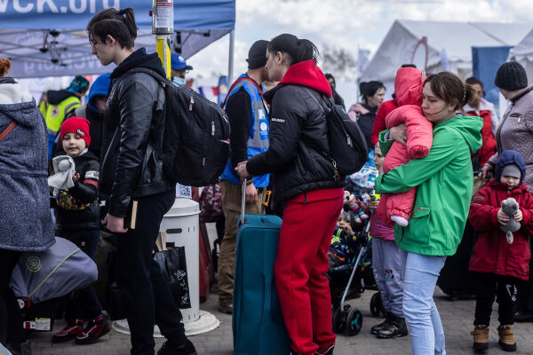 flüchtlinge - ©  APA / AFP / Wojtek Radwanski